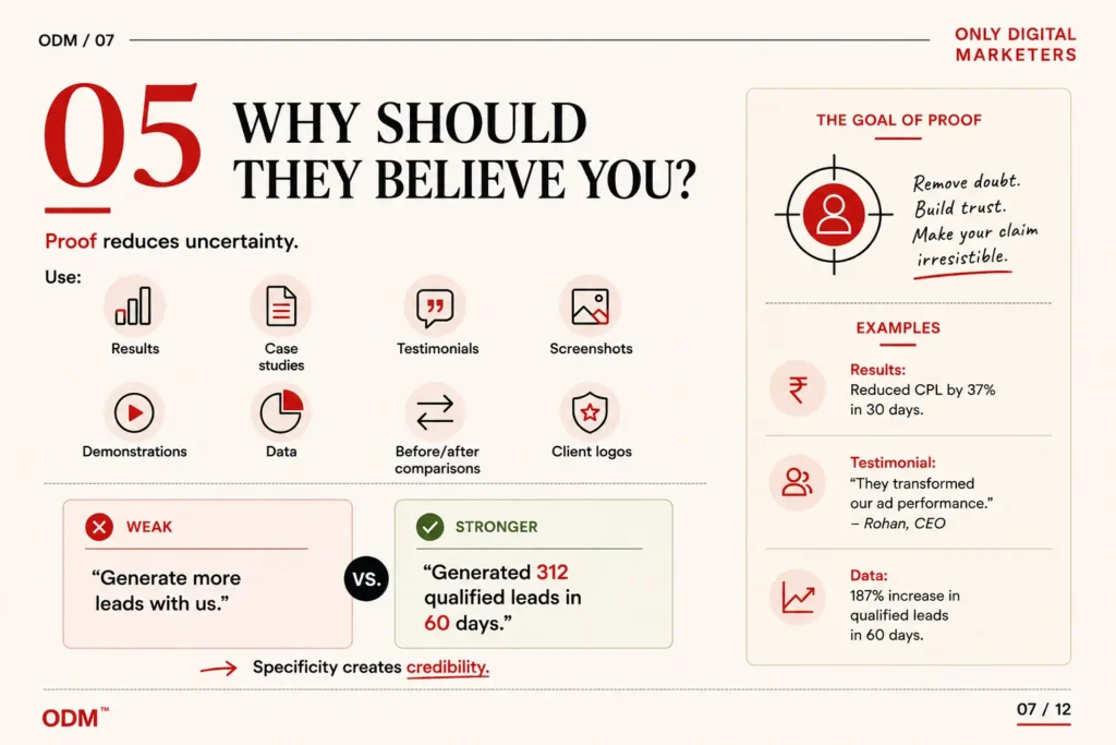 How to create better Ad Creatives - Step 5 - Use Proof to build credibility
