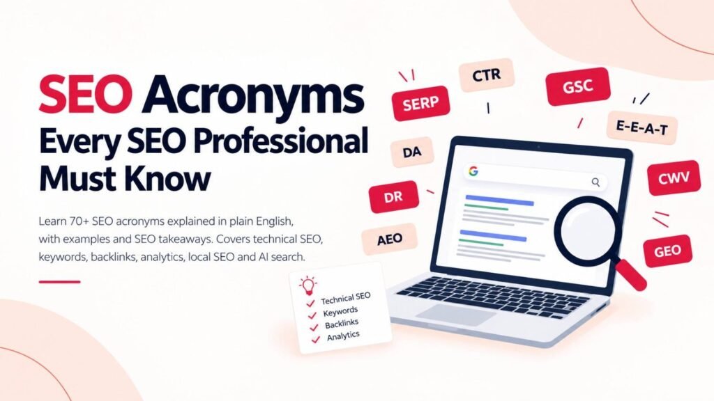 SEO Acronyms